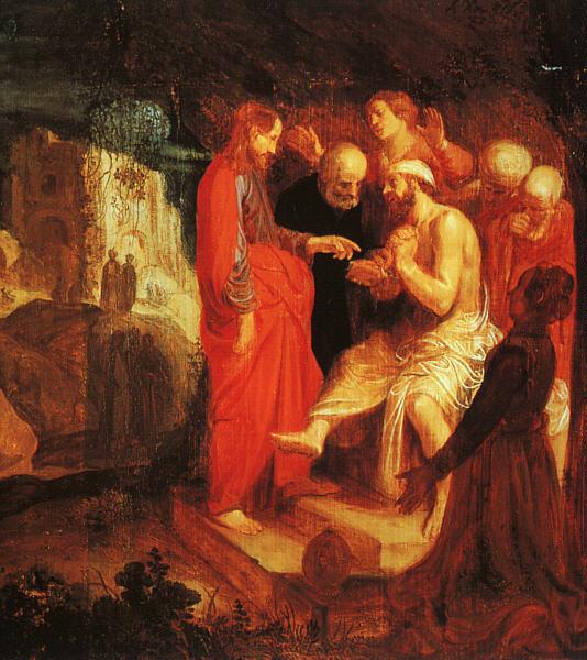 John Pynas The Raising of Lazarus oil painting picture